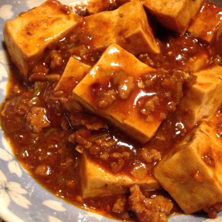 チキン麻婆豆腐。